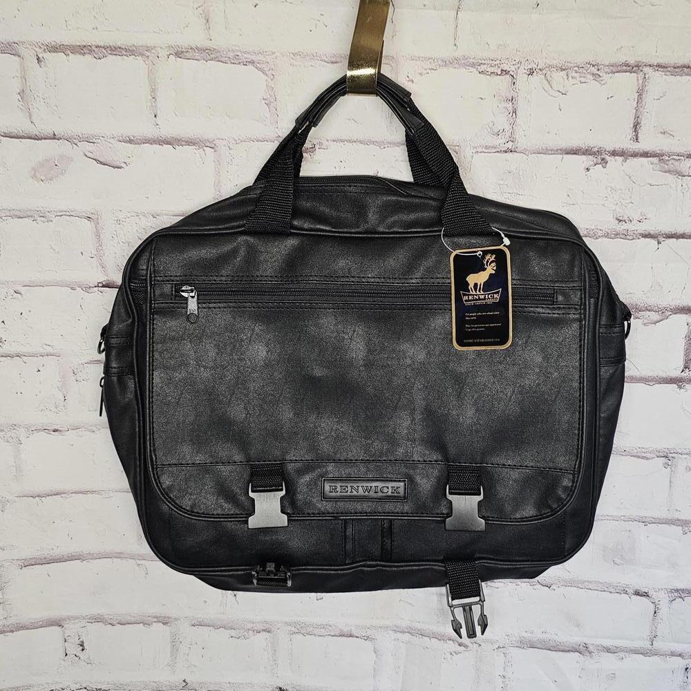 Renwick Soft Leather Laptop Bag or Briefcase